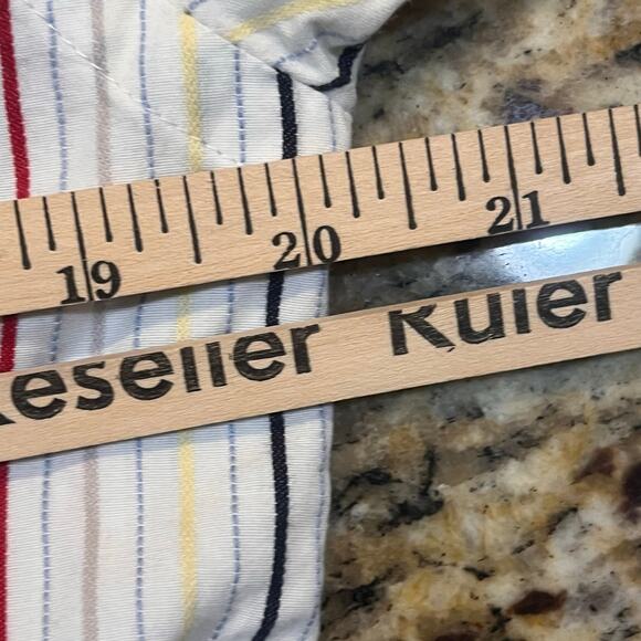 Sean‎ John Mens Large Long Sleeve Striped Button Shirt Colorful Spring - Picture 5 of 5